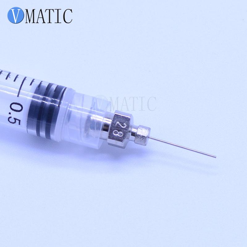 Free Shipping 12Pcs 1/2 Inch 28G Stainless Steel Liquid Dispensing Needle Drip Tip