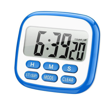 Count Down Tools Timing LCD Loud Sound Stopwatch Kitchen Cooking Timer Digital Clock Alarm