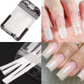 10/20PCS Fiberglass Nail Extension Glass Fibernails Fiber Nail Silk Extension Set False Nail Acrylic Tips Nail Salon Manicure