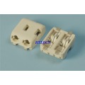 100pcs LED SMD Wiring Terminal Block Spacing 3.0 mm Pitch 2 Pole Lamp Wire Terminal Surface Mount PCB 2058