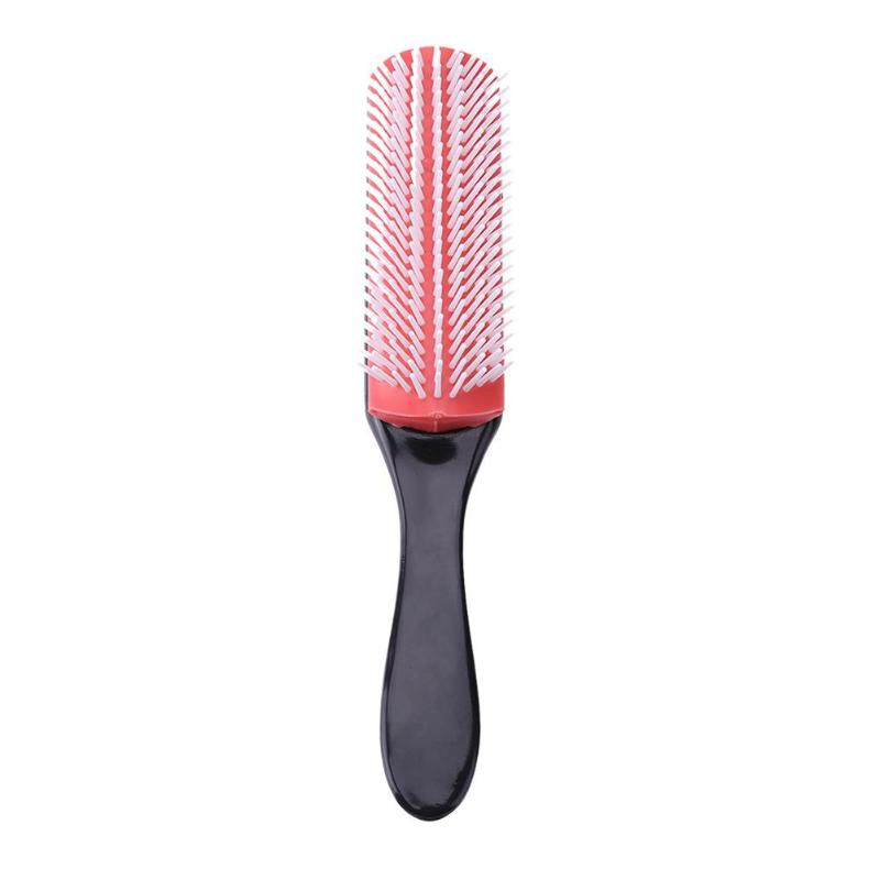 9 Rows Hairdressing Comb Anti-Static Hair Brush Scalp Massager Men Oil Comb Hair Styling Tool