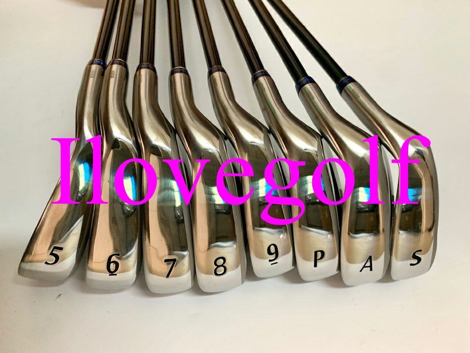 8PCS MP 1100 Golf Clubs Irons Set MP-1100 5-9PAS Regular/Stiff Steel/Graphite Shafts Including Headcovers DHL Free Shipping