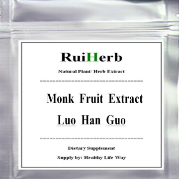 100gram Zero Calories Sweeteners Monk Fruit Extract, luo han guo Monk Fruit Extract Powder Mogroside with Best Quality