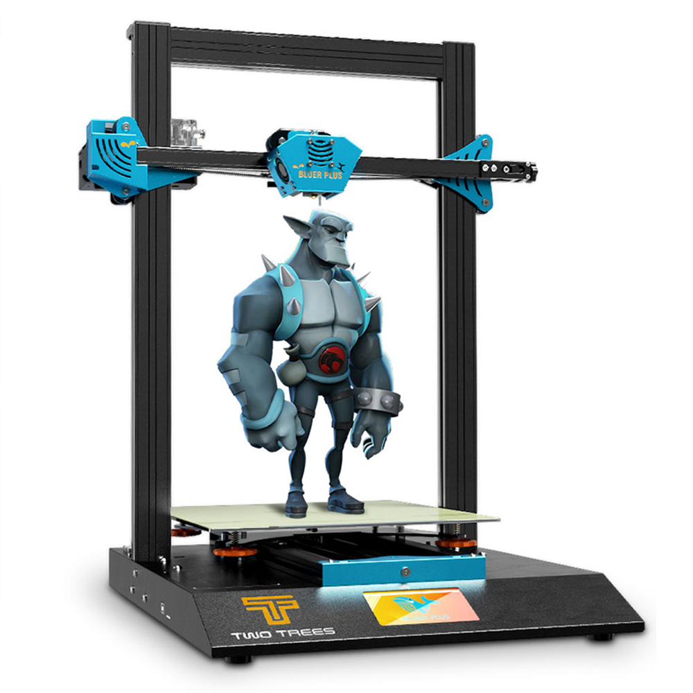 Twotrees 3D Printer Bluer Plus PEI BMG TMC2209 I3 Upgrade Magnetic Touch Screen Printing Masks Resume Power Failure Dual Z Axis