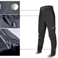 Professional Bicycle Trousers Quick-drying Breathable Cycling Equipment Pants Moutain Bike Tights Men's Long Pants Black Plus