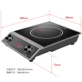 Electric Stove Induction Cooker 2800W High Power Induction Cooktop Cooker Household 6D Waterproof Black Crystal Panel 220V