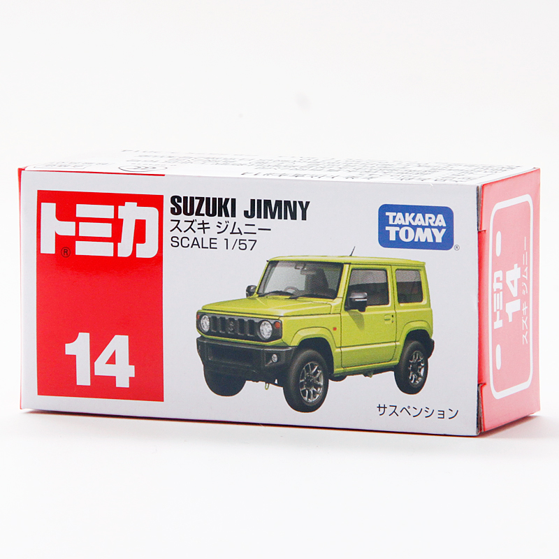Takara Tomy Tomica 1/57 SUZUKI JIMNY NO#14 Metal Diecast Vehicle Toy Car New