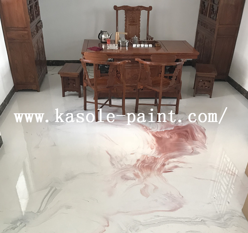 Art Epoxy Self Leveling Floor China Manufacturer