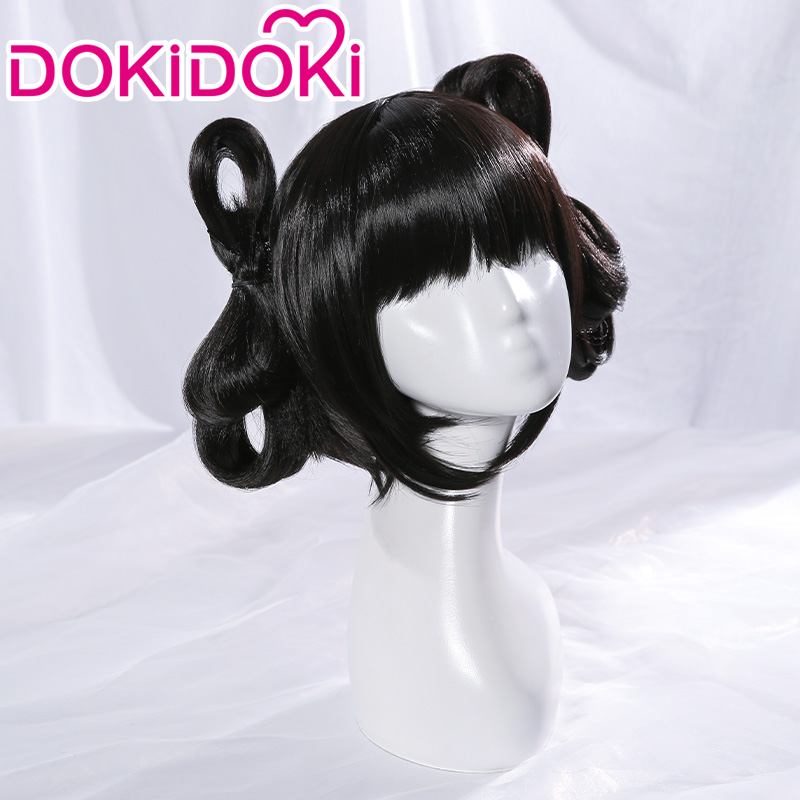 DokiDoki-SR Anime Chuan Shu Zi Jiu Zhinan Cosplay Ning Ying Ying Costume Wig Ning Yingying The Scum Villian's Self-Saving System