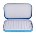 Aluminum Alloy Slim Fly Box Slit Foam Easy Grip Trout Flies Fly Fishing Box Fishing Tackle Boxes for Fisherman