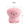 1PC Octopus Shape Bubbler Silicone Cleaning Brush Exfoliating Blackhead Remover Facial Deep Cleansing Face Washing Bath Brushes