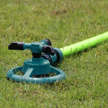 360 Degree Automatic Garden Sprinklers Watering Grass Lawn Rotary Nozzle Rotating Water Sprinkler System Garden Supplies#20