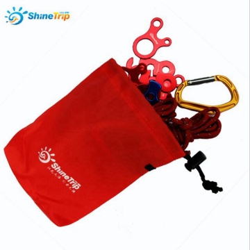 Portable Outdoor Equipment Receive Bag Debris Bag Button Wind Rope Hanging Small Parts Finishing Beam Pocket Tent Accessory Bag