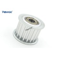 POWGE 24 Teeth 5M Idler Pulley Tensioner Wheel Bore 5/6/7/8/10/12/15mm with Bearing Guide HTD5M synchronous pulley 25T 25teeth