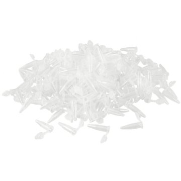 SOSW-1000 Pcs Laboratory Clear White Mark Printed Plastic Centrifuge Tube 0.5ml