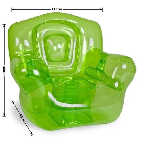 Transparent pvc inflatable recliner sofa armrest single sofa for Sale, Offer Transparent pvc inflatable recliner sofa armrest single sofa