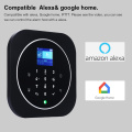 Wireless WIFI smart Control Home SIM Burglar GSM Alarm System house Tuya APP Safe RFID Touch Keyboard 433MHz Sensor kit