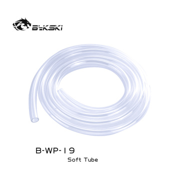 Bykski 13mm Inner Diameter + 19mm Outer Diameter PU Silicone Tube Transparent Water Pipes 1 Meter/pcs 13/19mm Hose