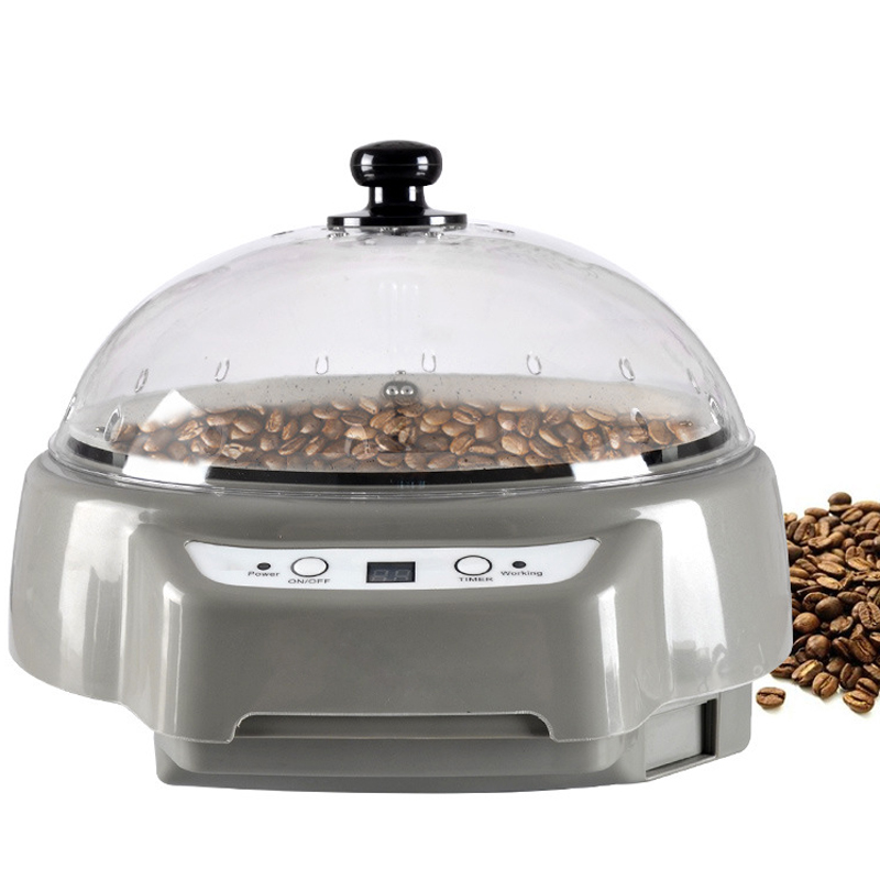 500W 25cm Smart Timing Coffee Roaster Machine Light Dark Taste Beans Grinder Cafetera Maker Espresso Cafeteira Kahve Makineleri