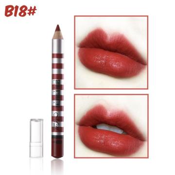 Sexy matte Lip Stick lip liner pencil long lasting waterproof Matt Nude Lipsliner Pen lip contour pen Beauty Makeup Tools TSLM2