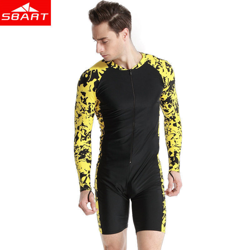 SBART 1MM Swimming Wetsuits Hot Summer Lycra Upf50 Long Sleeve Short Pant Women's Windsurf Swimming Surfing Diving Wetsuits