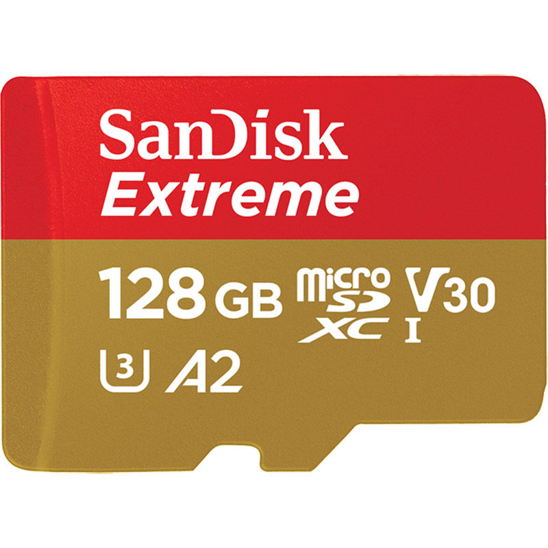 SanDisk Extreme 128GB 64GB 32GB microSDHC SDXC UHS-I Memory Card micro SD Card TF Card 100MB/s Class10 U3 With SD Adapter