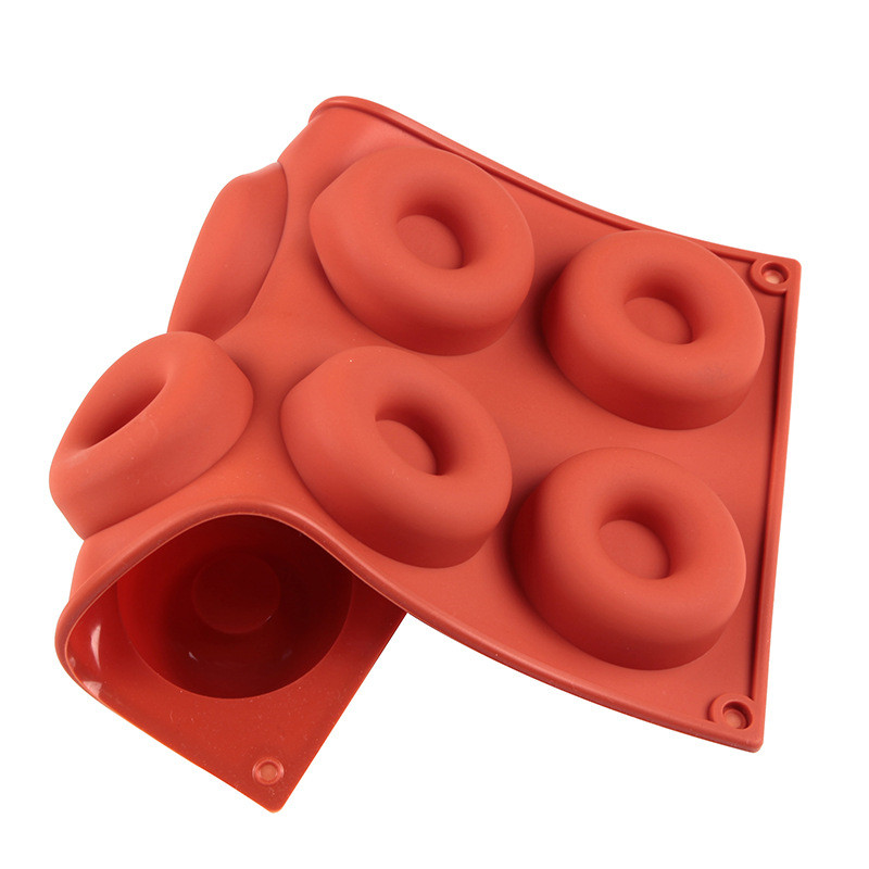 Silicone Donut Mold Baking Pan Non-Stick Baking Pastry Chocolate Cake Dessert DIY Decoration Tools Bagels Muffins Donuts Maker