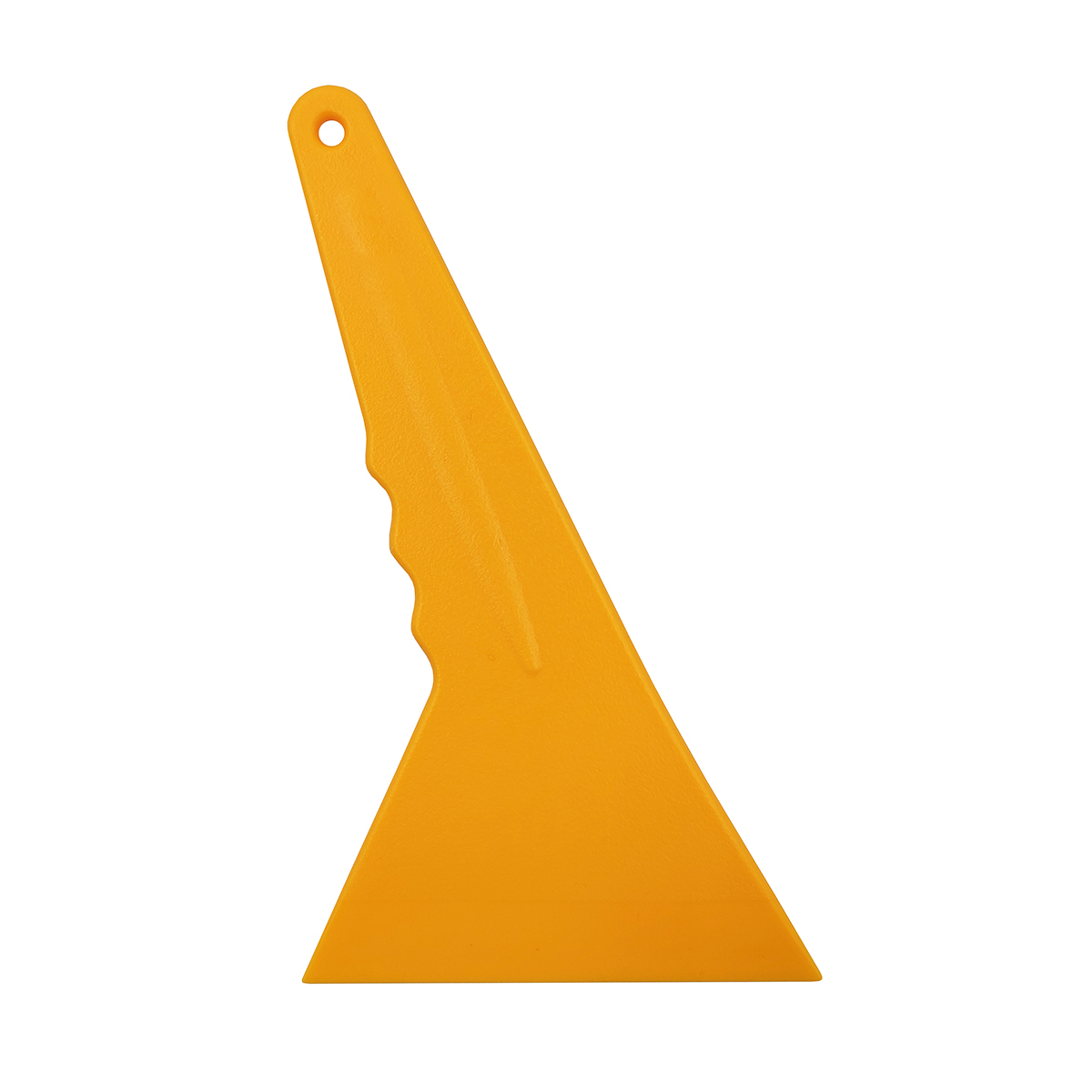 5pcs Triangle Scraper Yellow Plastic 24*12cm with Long Handle Vinyl Film Glue Removing Industry Floor Cleaning Squeegee 5A01