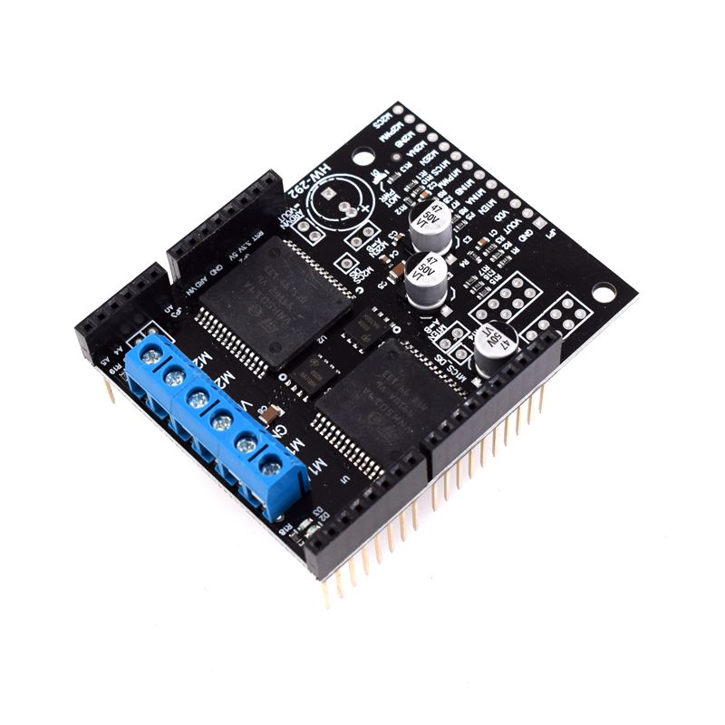 VNH5019 2 Channel DC Motor Driver Board 30A Dual High Power DC Motor Driver Shield Module for Arduino