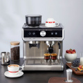 Barsetto BAE01 Espresso Coffee Machine with Grinder Electric Coffee Maker Commercial 15Bar Pump Pressure Steam Milk Frother