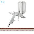 Spray Gun Professional Pneumatic Airbrush Sprayer Alloy Painting Atomizer Tool With Hopper For Painting Cars