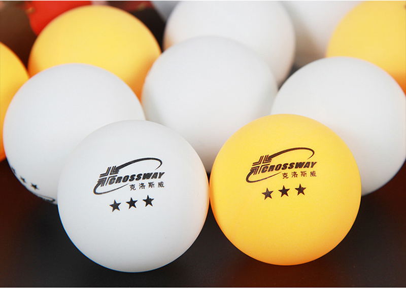 6pcs/pack 3-Star 40mm 2.7g Table Tennis Balls Ping pong Ball White Orange Pingpong Ball Amateur Advanced Training Ball