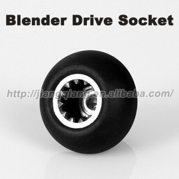 Blender Drive Socket , metal connect system to connect the container to the motor base