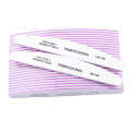 5pcs professional White Nail File Boat Style Sanding Nail Buffer 100/180 Washable UV Gel Polish lime a ongle Manicure Block