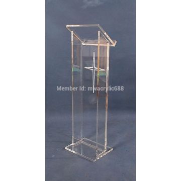 pulpit furniture Free Shipping Hot Sell Deluxe Cheap Clear Acrylic Lectern,acrylic podium acrylic podium