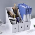 Desktop Bookshelf Books Magazine Storage Rack Shelf File Stationery Holder Organizer Home Office Supplies Bookends Storage Box