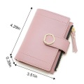 Women Wallets Small PuLeather Purse 2020 Fashion Brand Women Ladies Card Bag Female Purse Money Clip Slim Wallets