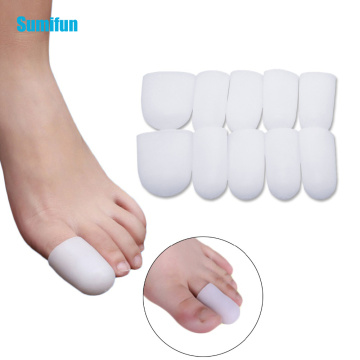 10Pcs Women Silicone Gel Toe tube Corns Blisters Gel Bunion Toe Finger Protector Foot Care insoles Feet Care Product D0121