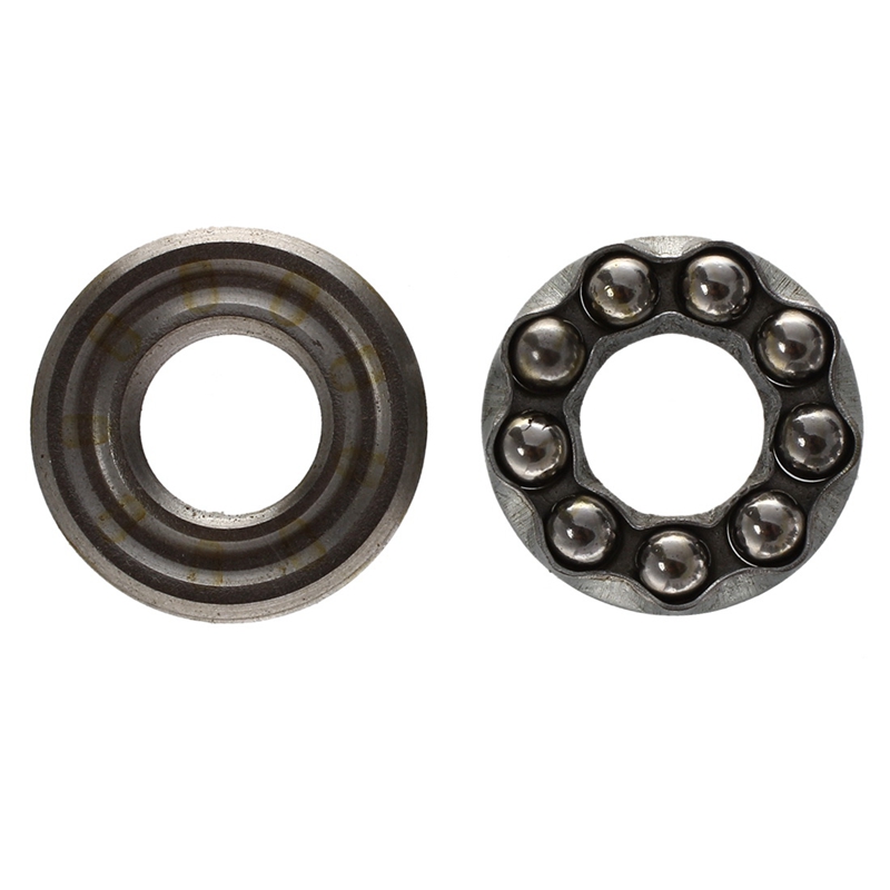 2Pcs 10 X 24 X 9Mm 51100 Single Direction Thrust Ball Bearings & 10Pcs Miniature Radial Ball Bearings 623ZZ 3X10X4Mm