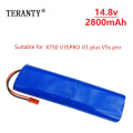 Original For ILIFE V3 plus v5s pro v5spro X750 v3s pro 14.8V 2800mAh Rechargeable Battery Robotic Cleaner accessories parts