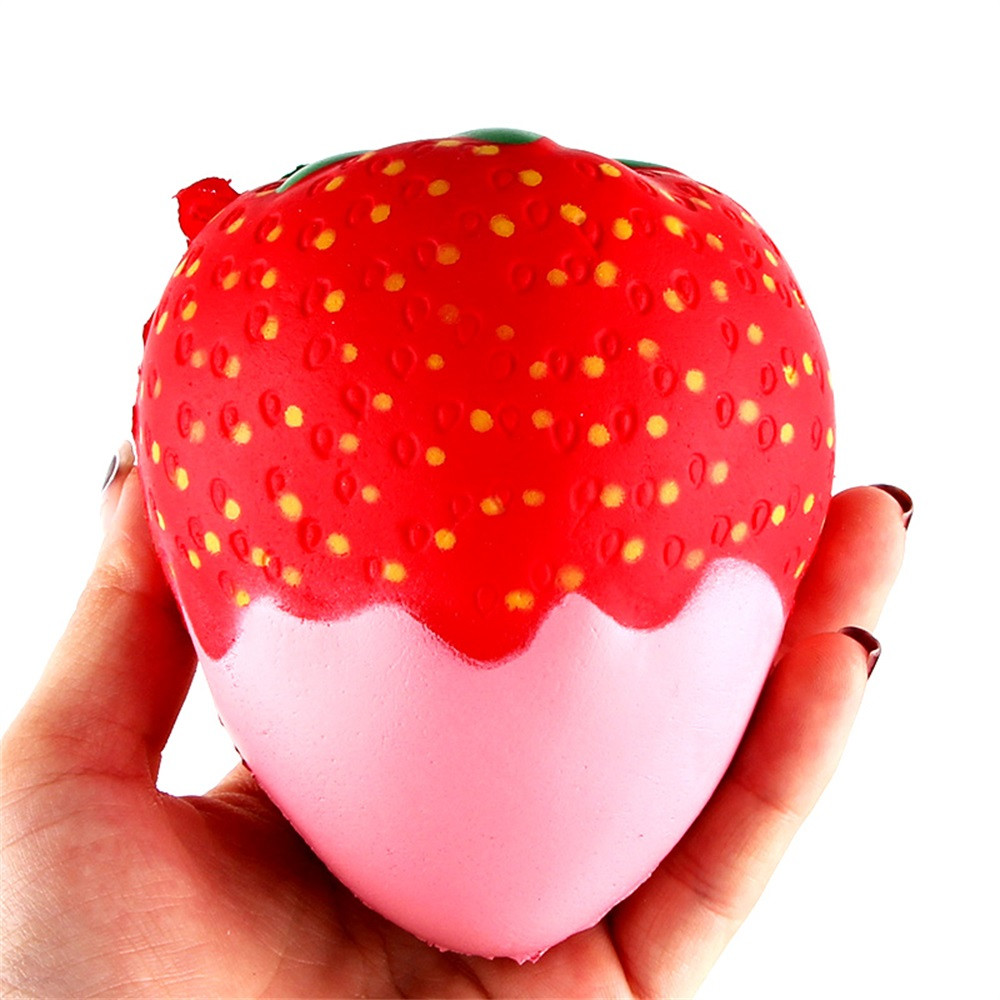 11.5cm Strawberry Squeeze Toys Scented Squishy Slow Rising Jumbo Collection squish stress reliever toys for children speelgoed