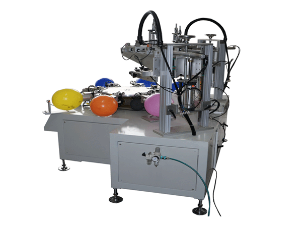 Automatic Two colors screen printing machine for balloon