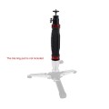 1/4 Handheld Rubber Handle Grip Stand Holder Tripod Stabilizer Rod Clamp For Digital Camera LED Video Light Tripod cellphone