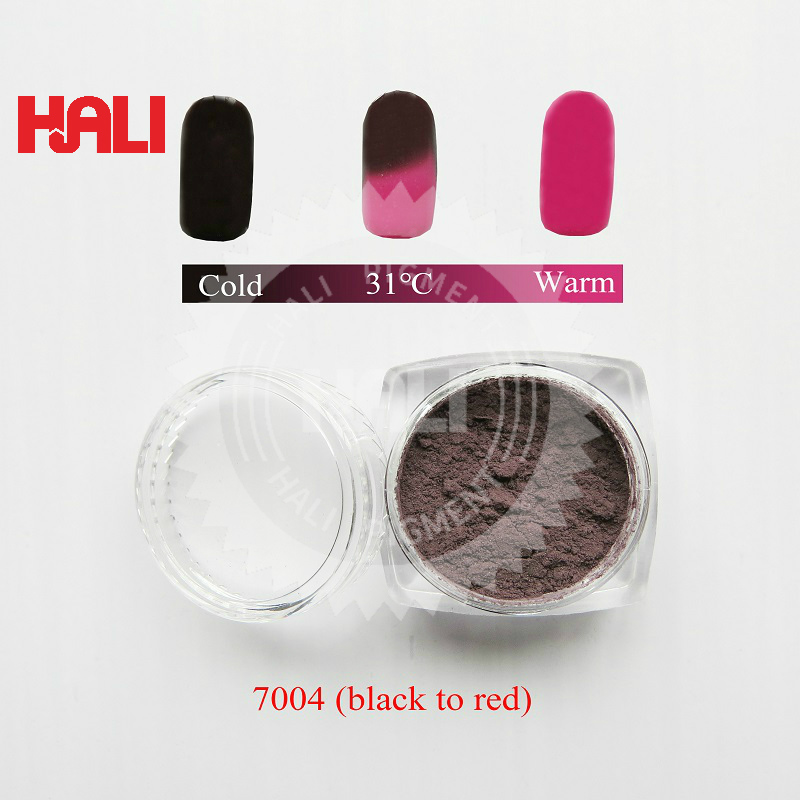 sell color to color thermochromic pigment,hot sensitive pigment,thermochromic powder,31C black to purple,1 lot=10g,free shipping