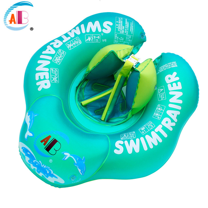 Inflatable Baby Swimming Ring Pool Float Safety Inflatable Circle Swim Kids Water Bed Pool Toys For Children Pool Accessories