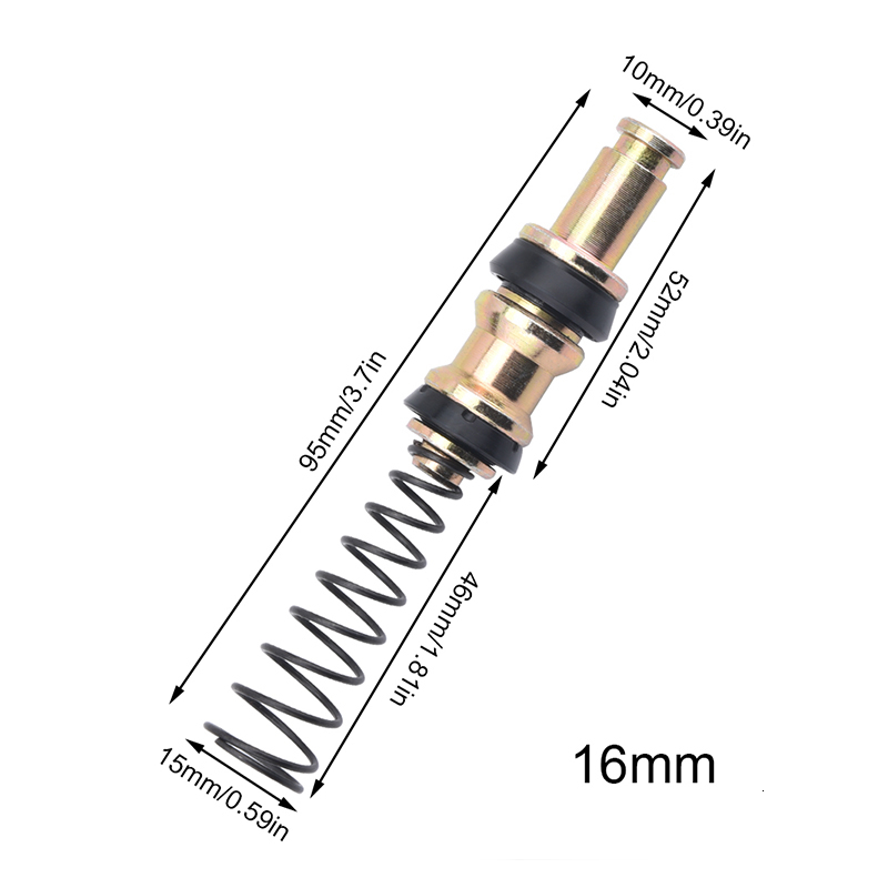 NS Modify 11/12.7/ 14/16mm Motorcycle Clutch Brake Pump Piston Plunger Repair Kit Master Cylinder Piston Rigs Repair Accessories