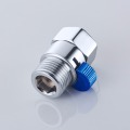 High Quality Copper Chrome Finished Shower Heads Fast Switching Through The Shut Off Valve Hose Flow Throttle Valve Seal