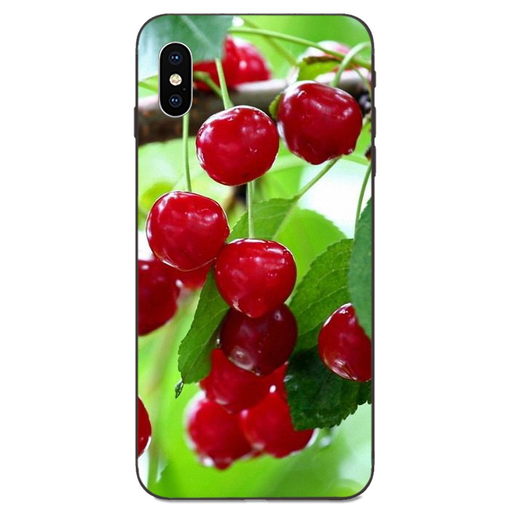 For Xiaomi Redmi Note 3 3S 4 4A 4X 5 5A 6 6A 7 7A K20 Plus Pro S2 Y2 Y3 Soft Quinn Phone Fresh Cherry Fruit