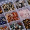 DIY Pure Natural Gravel Loose Beads Box Colorful Irregular Crushed Stone Kit Natural Crushed Stones Chips Stones