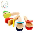 Hand Castanets Toys Baby Educational Musical Toys Baby Instrument Toy For Children Music Toy Stick Double Music Random Colors